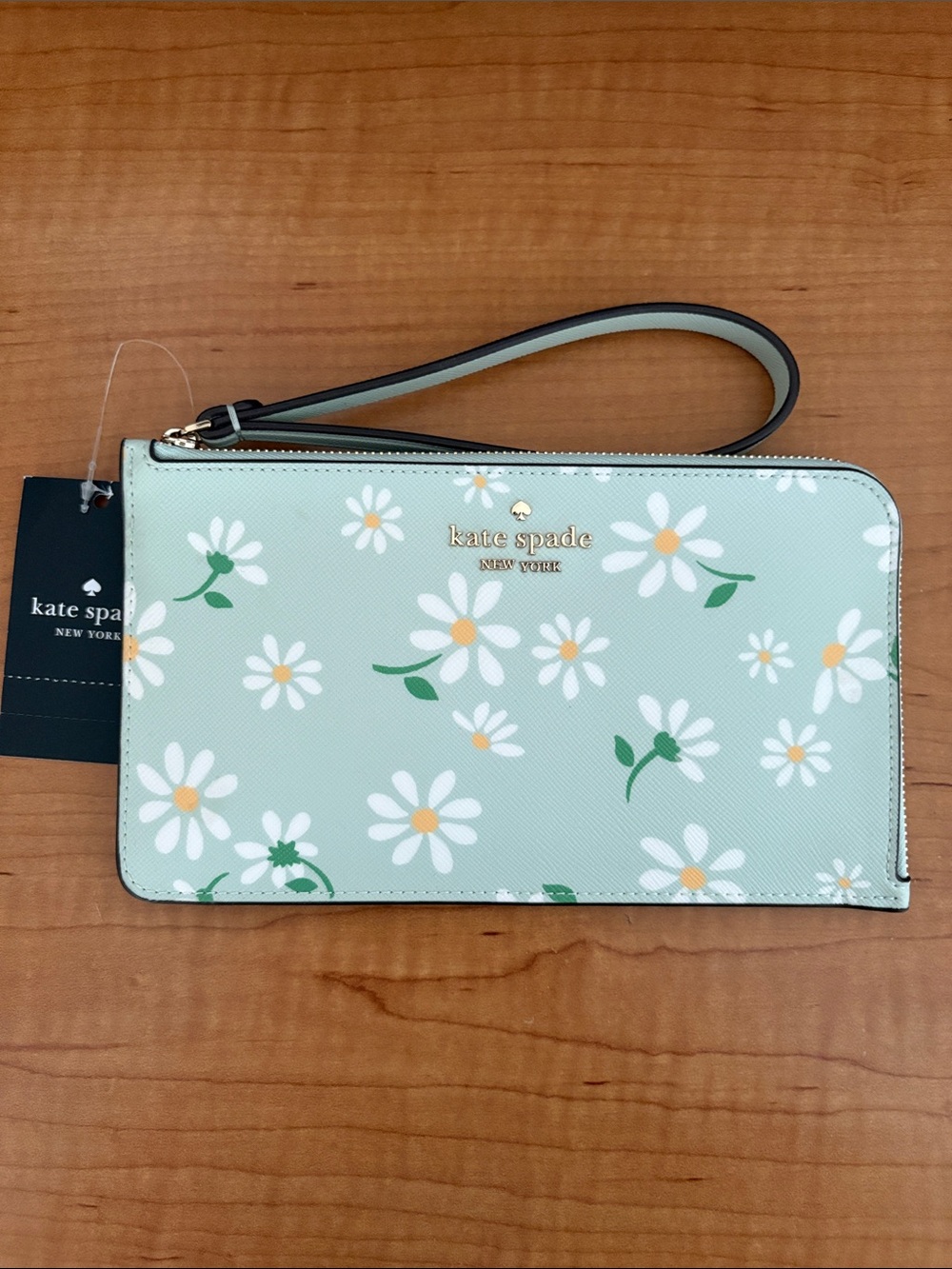 ‼️NWT‼️ Kate Spade Scattered Daisi Medium Zip Wristlet
